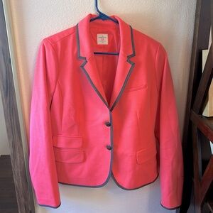 Neon pink and grey gap blazer. Size 12